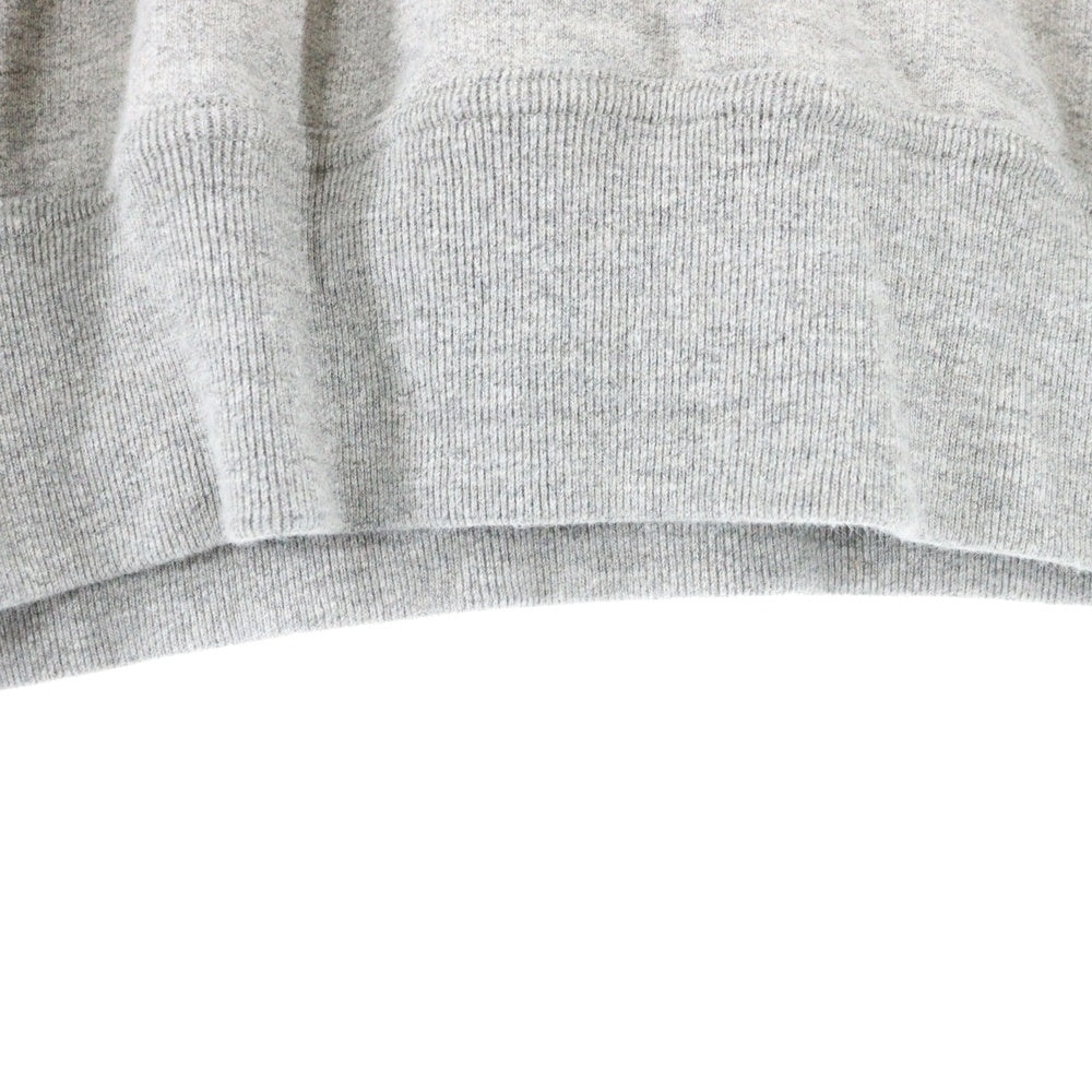 HUMAN MADE(ヒューマンメイド) MILITARY SWEATSHIRT フロントロゴデザイン 胸ポケット ミリタリー クルーネック スウェット セーター グレー HM29CS004