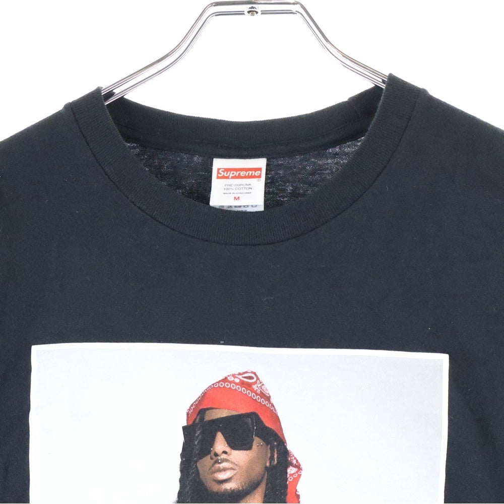 SUPREME(シュプリーム) 25AW Playboi Carti Tee プレイボーイカーティ フロントプリント 半袖Tシャツ カットソー ブラック