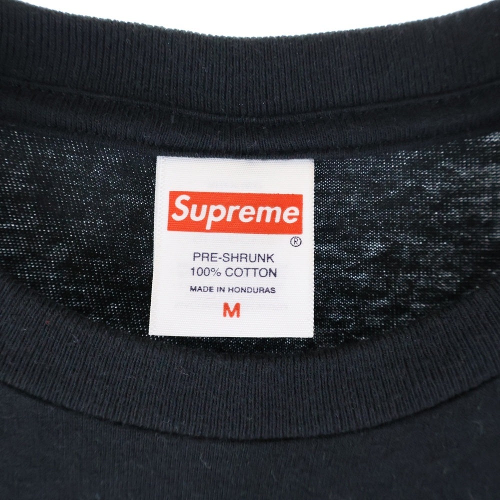 SUPREME(シュプリーム) 25AW Playboi Carti Tee プレイボーイカーティ フロントプリント 半袖Tシャツ カットソー ブラック