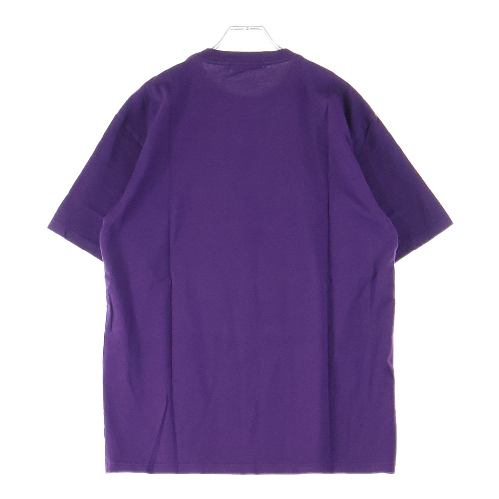 UNDERCOVER(アンダーカバー) アルファベットフロントプリント クルーネック 半袖Tシャツ カットソー パープル UC2E3807