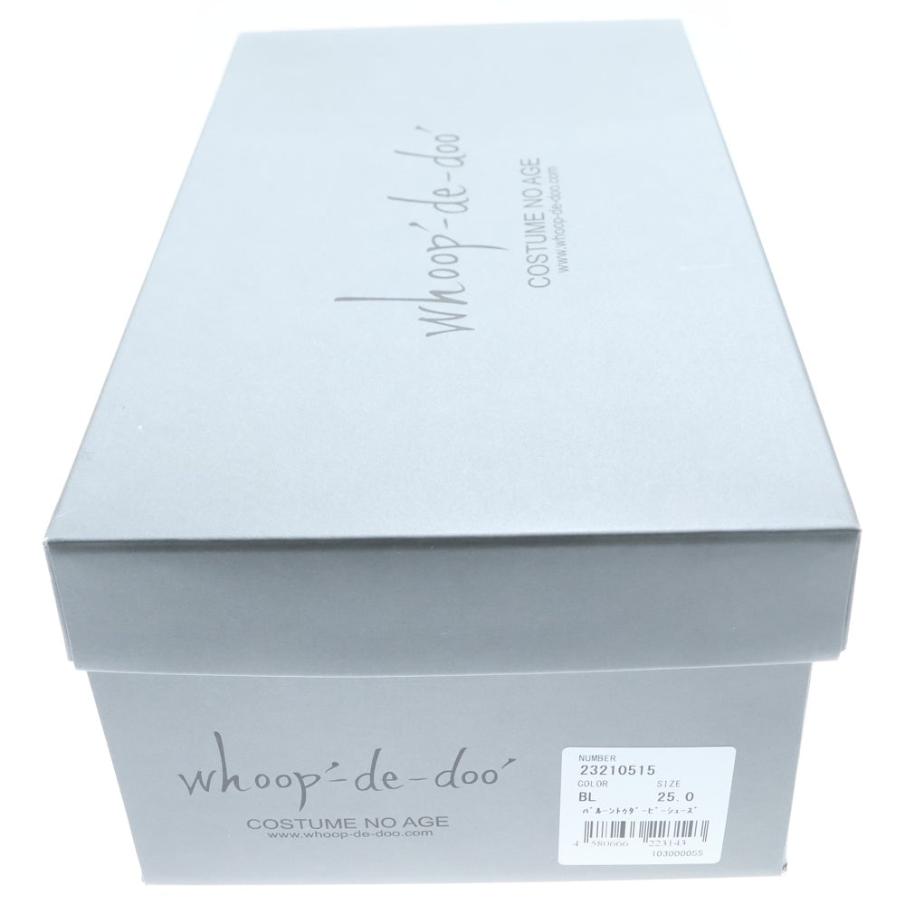 NO BRAND(ノーブランド) WHOOP-DE-DOO フープディドゥ バルーントゥダービーシューズ ブラック 23210515