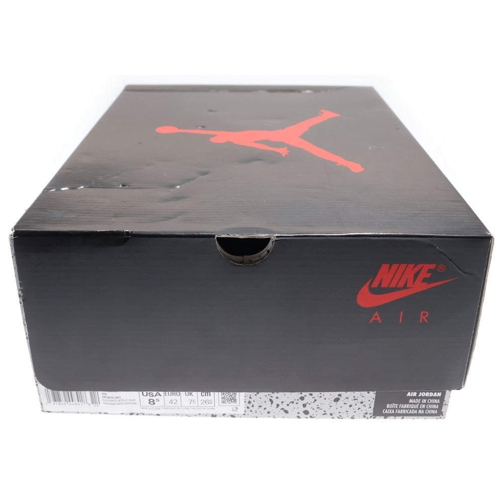 NIKE(ナイキ) AIR JORDAN 5 RETRO OG BLACK METALLIC REIMAGED エアジョーダン レトロ ブラックメタリックリイマジンド ハイカットスニーカー US8.5/26.5cm HF3975-001