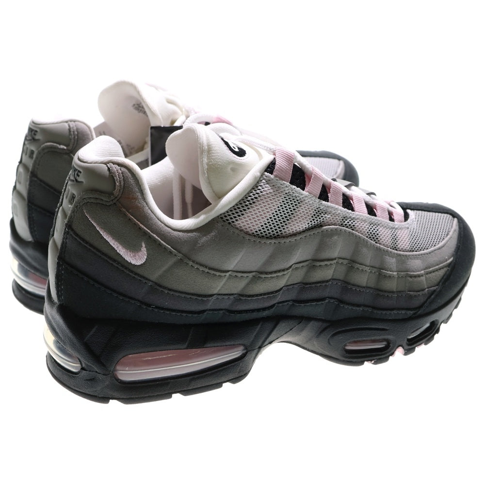 NIKE(ナイキ) WMNS AIRMAX 95 PINK FOAM ウィメンズ エアマックス ピンクフォーム ローカットスニーカー US10.5/27.5cm グレー/ピンク HJ5996-001