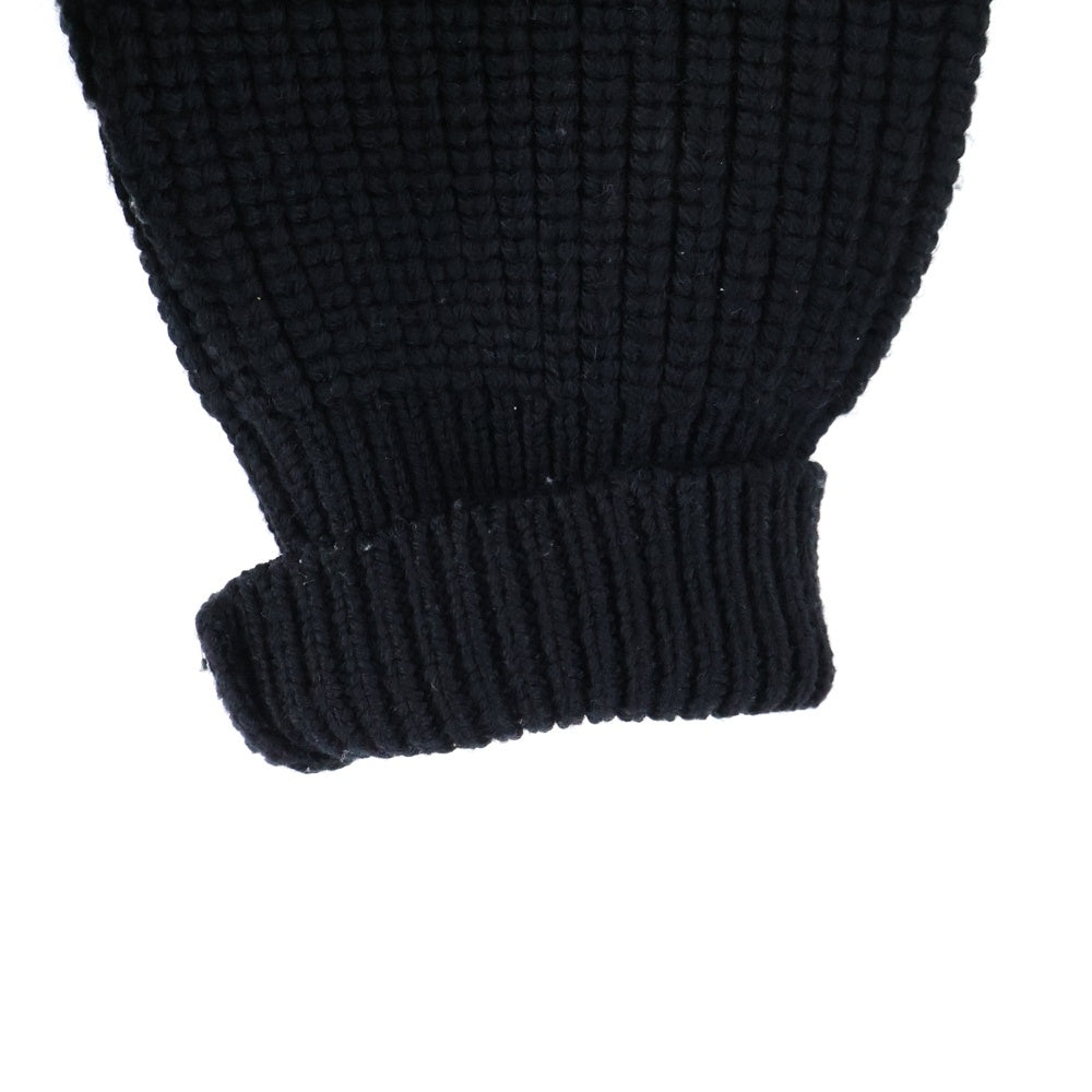 MONCLER(モンクレール) 24AW CARDIGAN TRICOT ニットカーディガン切り替え ライトダウンジャケット ブラック J20919B00032