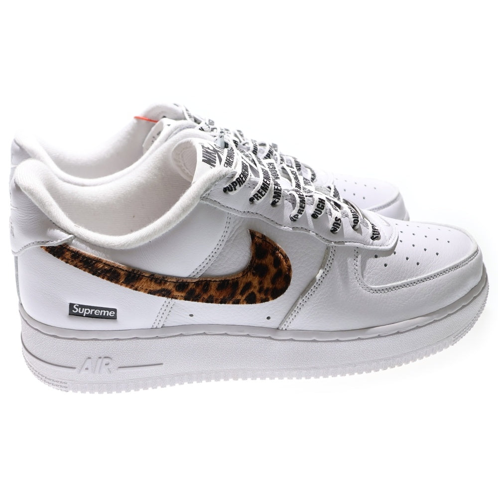 NIKE(ナイキ) 25SS ×SUPREME ×GOODENOUGH AIR FORCE 1 LOW LEOPARD シュプリーム グッドイナフ エアフォース レオパード ローカットスニーカー US10/28cm IM3483-100