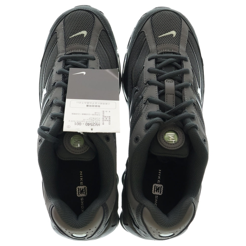 NIKE(ナイキ) SHOX RIDE 2 ANTHRACITE AND JADE HORIZON ショックス ライド2 アンスラサイトアンドジェイドホライズン ローカットスニーカー グレー US10/28cm HV2540-001