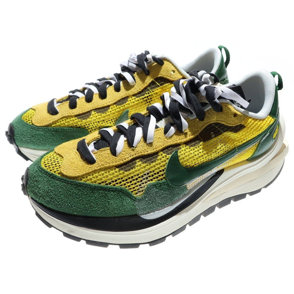 NIKE(ナイキ) ×sacai VAPOR WAFFLE サカイ ヴェイパーワッフル ローカットスニーカー イエロー/グリーン US10/28cm CV1363-700