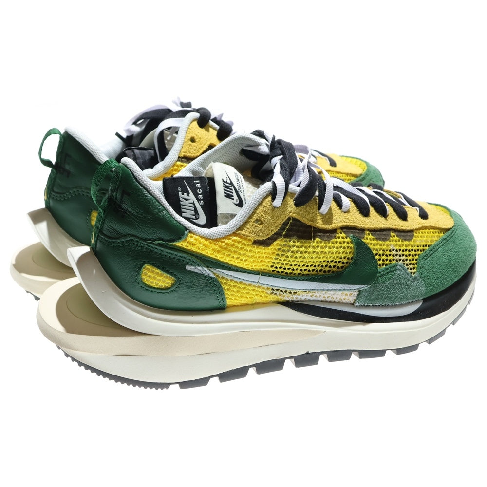 NIKE(ナイキ) ×sacai VAPOR WAFFLE サカイ ヴェイパーワッフル ローカットスニーカー イエロー/グリーン US10/28cm CV1363-700