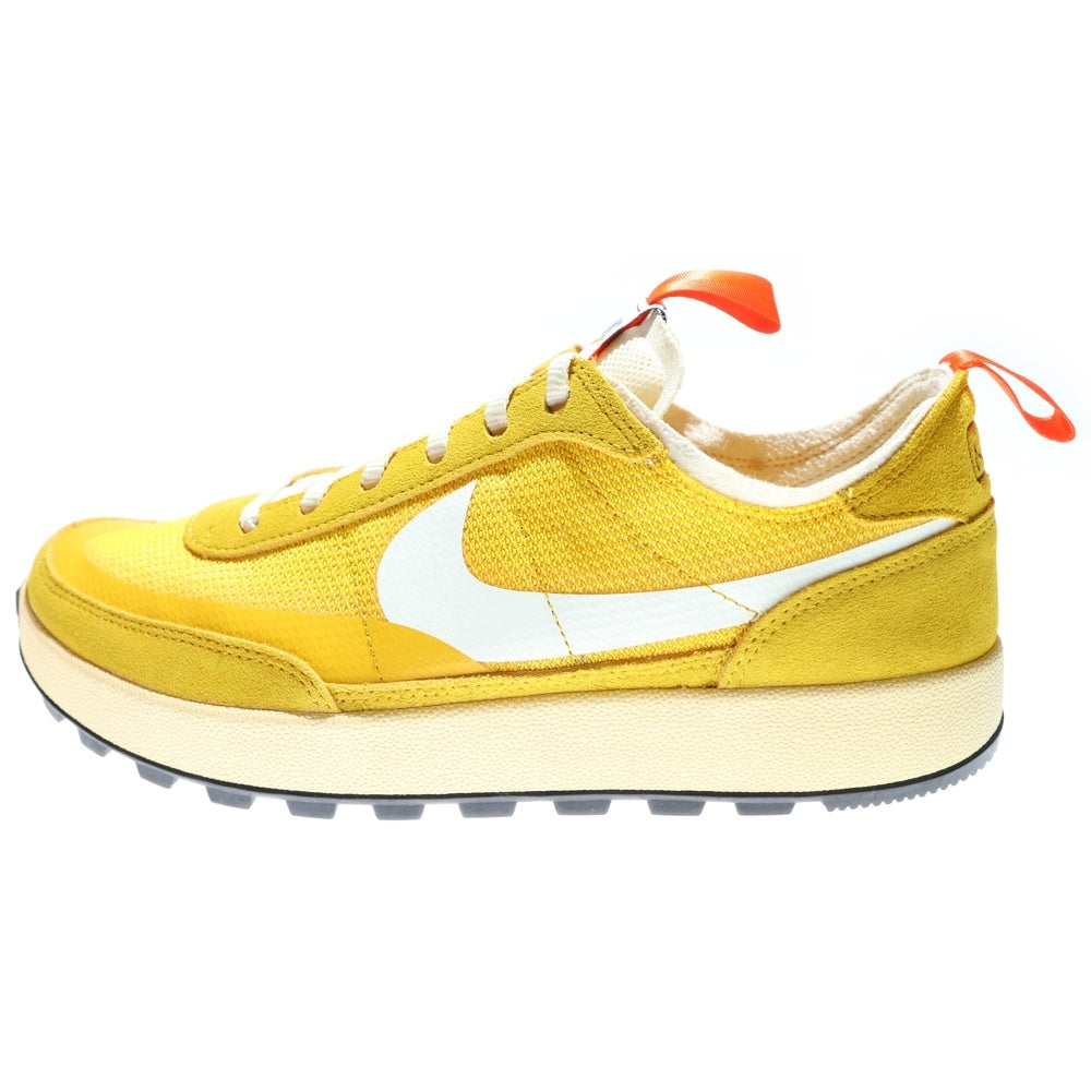 NIKE(ナイキ) ×Tom Sachs WMNS CRAFT GENERAL PURPOSE SHOE トム サックス クラフトジェネラルパーパスシュー ローカットスニーカー イエロー USW11.5/28.5cm DA6672-700