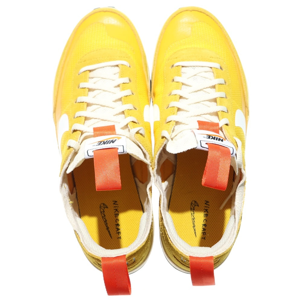 NIKE(ナイキ) ×Tom Sachs WMNS CRAFT GENERAL PURPOSE SHOE トム サックス クラフトジェネラルパーパスシュー ローカットスニーカー イエロー USW11.5/28.5cm DA6672-700