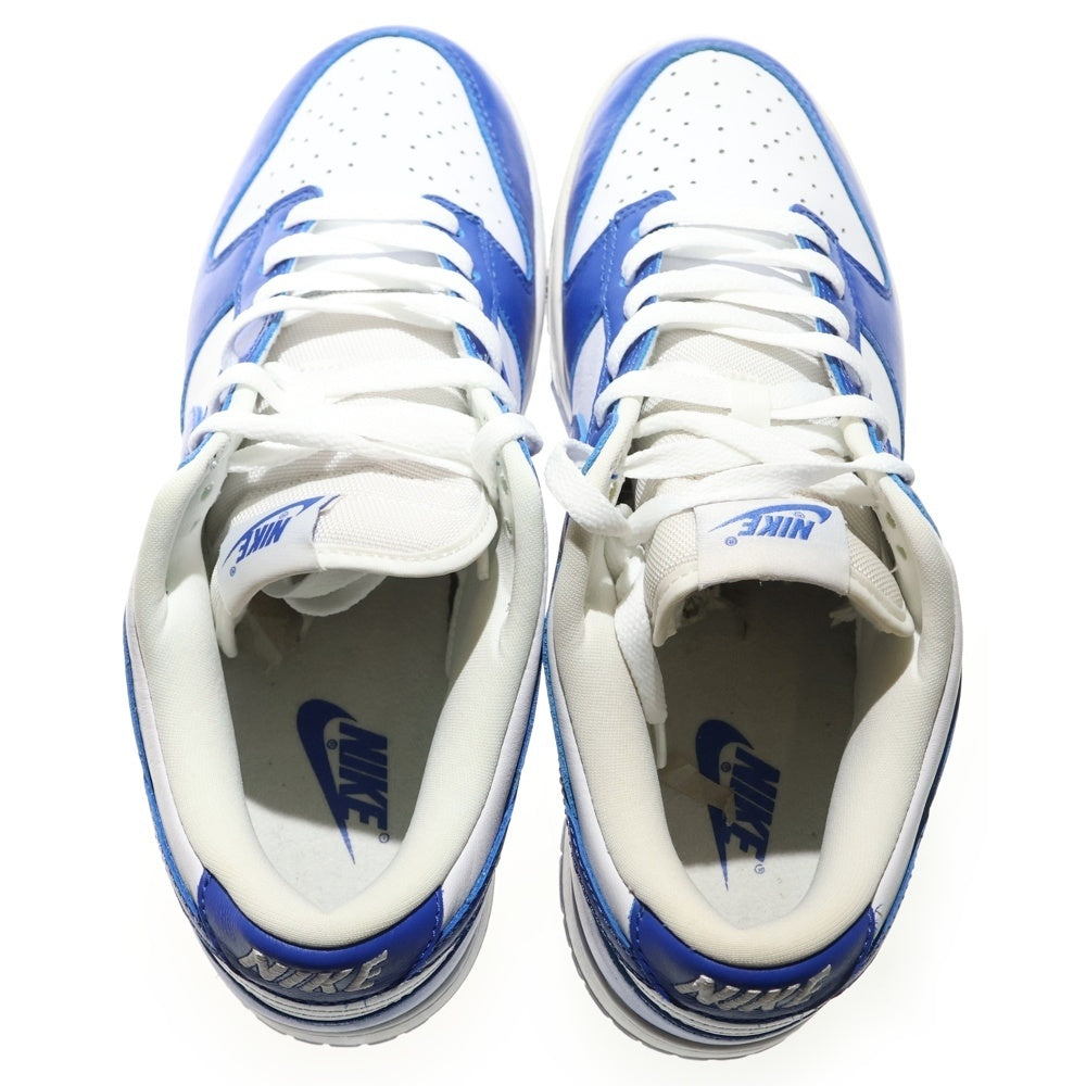 NIKE(ナイキ) DUNK LOW SP VARSITY ROYAL KENTUCKY ダンク バーシティロイヤル ケンタッキー ローカットスニーカー ホワイト/ブルー US10/28cm CU1726-100