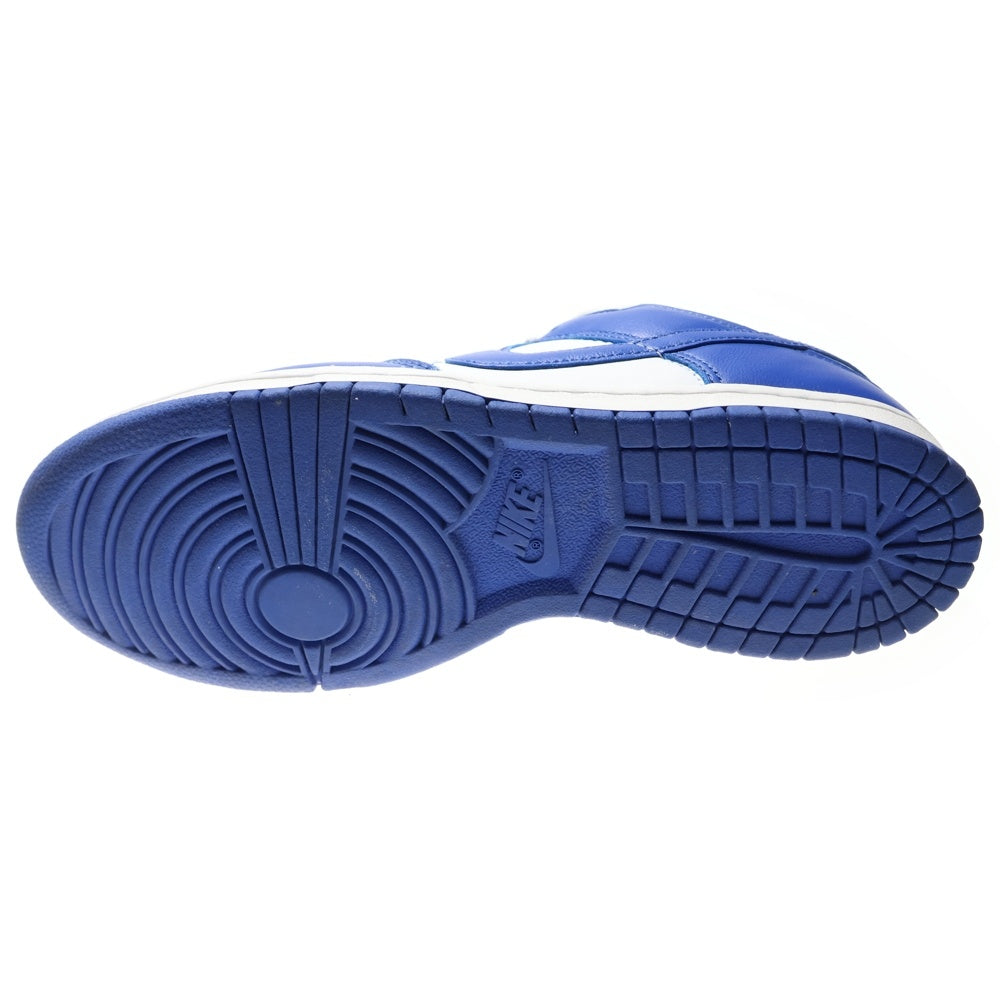 NIKE(ナイキ) DUNK LOW SP VARSITY ROYAL KENTUCKY ダンク バーシティロイヤル ケンタッキー ローカットスニーカー ホワイト/ブルー US10/28cm CU1726-100