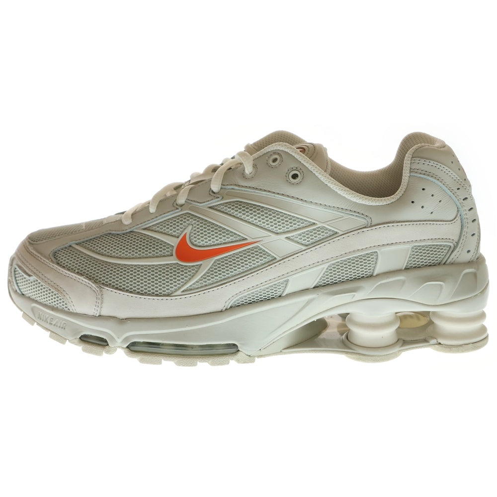 NIKE(ナイキ) SHOX RIDE 2 LIGHT BONE AND TURF ORANGE ショックス ライド2 ローカットスニーカー ライトグレー US10/28cm HQ5412-072