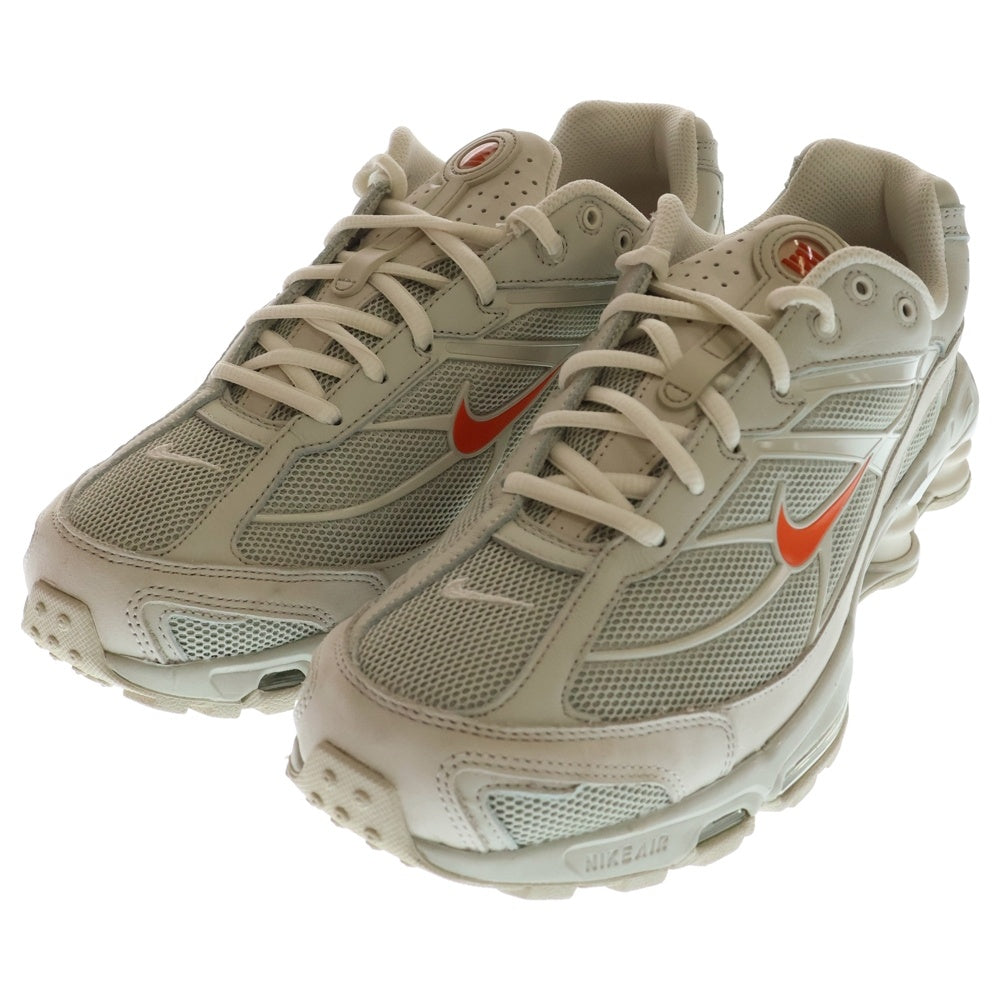 NIKE(ナイキ) SHOX RIDE 2 LIGHT BONE AND TURF ORANGE ショックス ライド2 ローカットスニーカー ライトグレー US10/28cm HQ5412-072