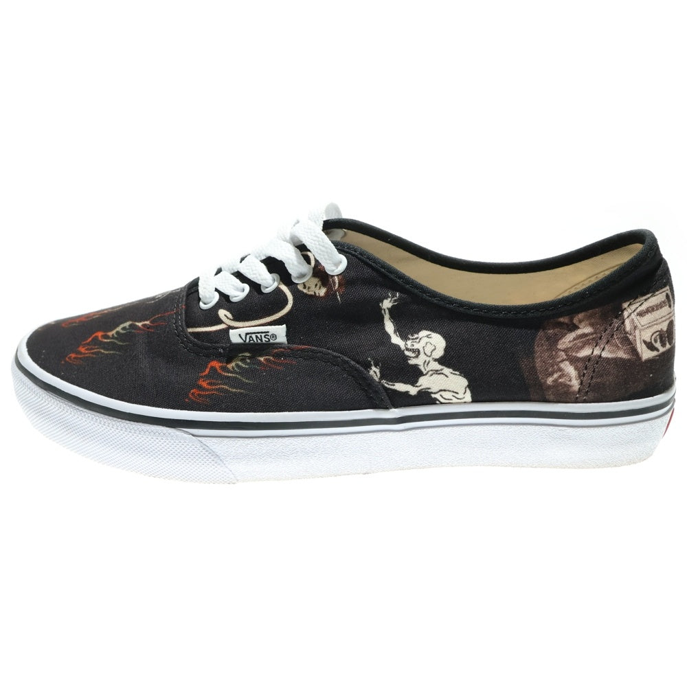 VANS(ヴァンズ) ×WACKO MARIA AUTHENTIC JAPAN EXCLUSIVE ワコマリア 日本限定 オーセンティック ローカットスニーカー ブラック US9.5/27.5cm 603637-0001