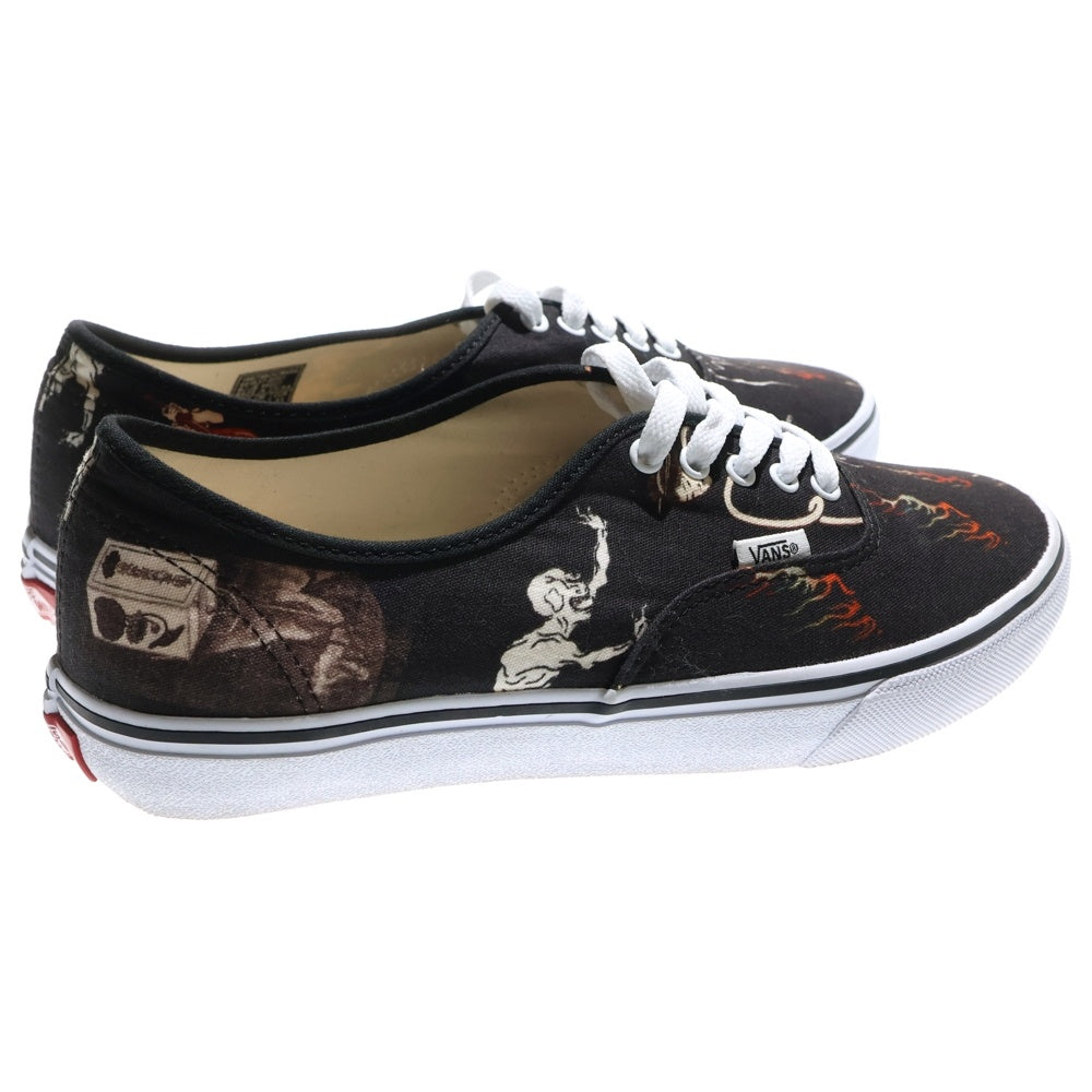 VANS(ヴァンズ) ×WACKO MARIA AUTHENTIC JAPAN EXCLUSIVE ワコマリア 日本限定 オーセンティック ローカットスニーカー ブラック US9.5/27.5cm 603637-0001