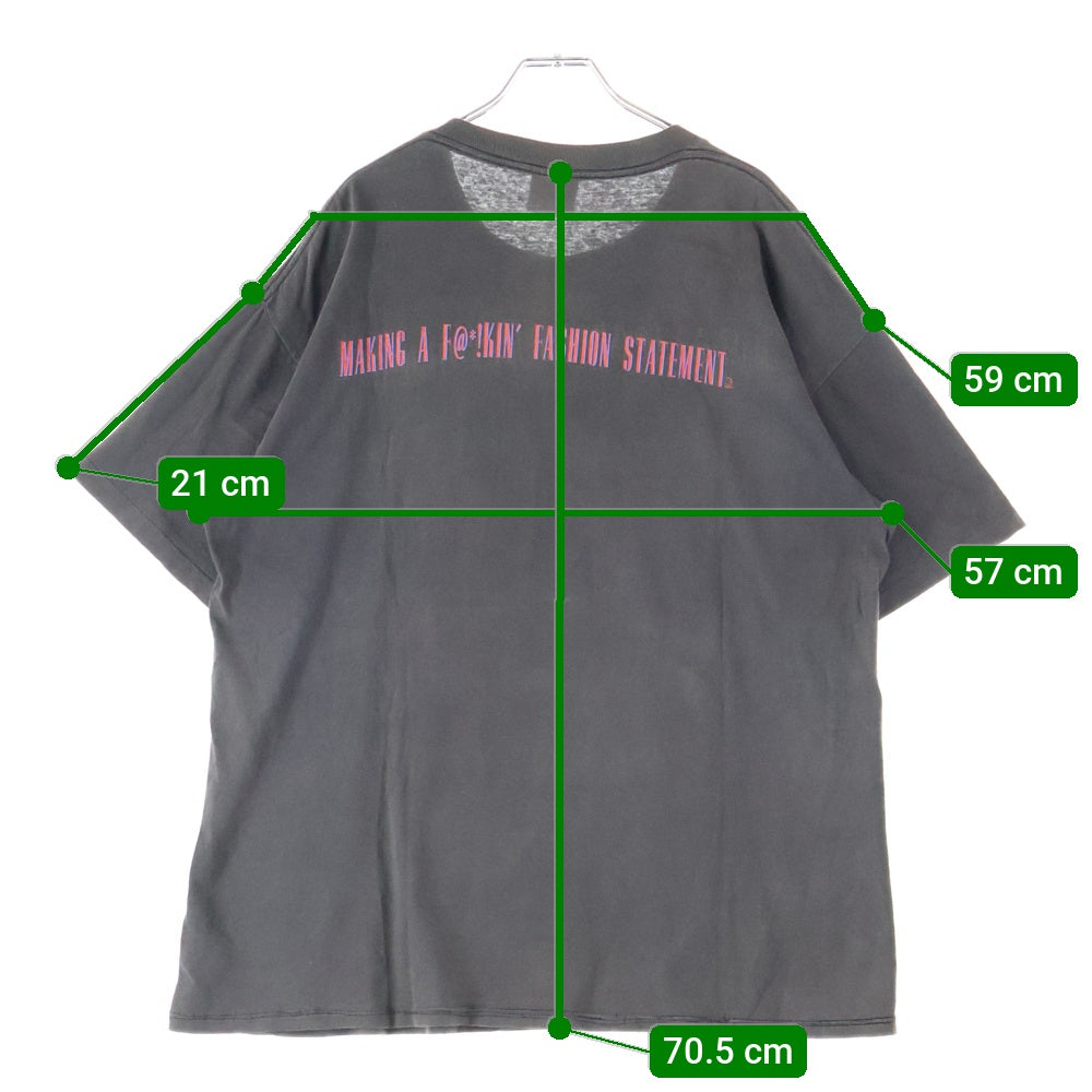 VINTAGE(ヴィンテージ) 90S VINTAGE GUNS N ROSES USE YOUR ILLUSION TOUR 1992 TEE ガンズアンドローゼズ ユーズユアーイリュージョンツアー BROCKUMタグ 両面プリント半袖Tシャツ