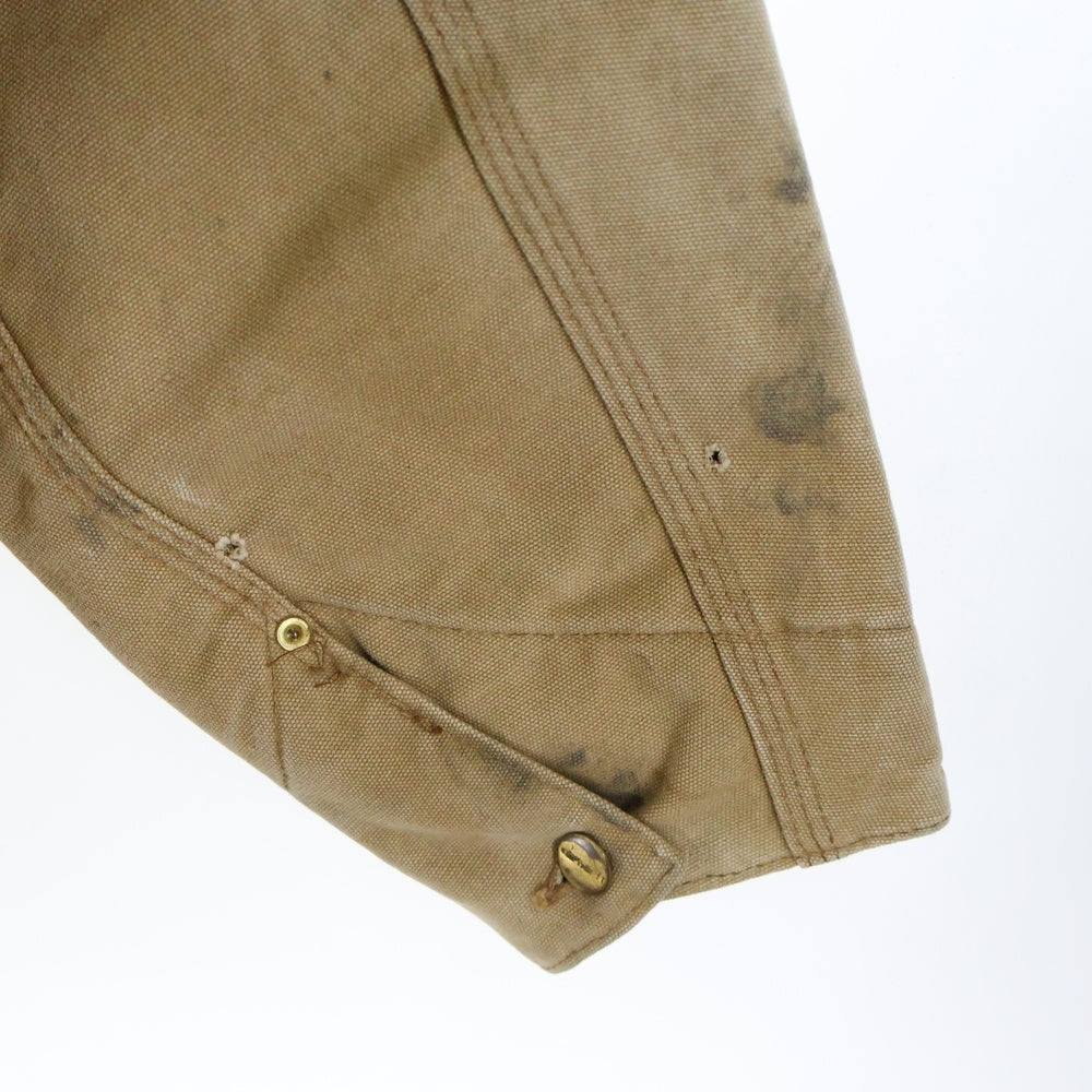 CARHARTT(カーハート) 00S VINTAGE MICHIGAN CHORE COAT ヴィンテージ ミシガンチョアコート USA製 裏地ブランケット コットンダックジャケット ブラウン C01 BRN