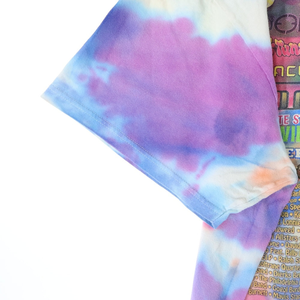 VINTAGE(ヴィンテージ) 00S VINTAGE 2007 TYE DYE TEE ボナルー ミュージックアンドアーツフェスティバル 両面プリント タイダイ半袖Tシャツ