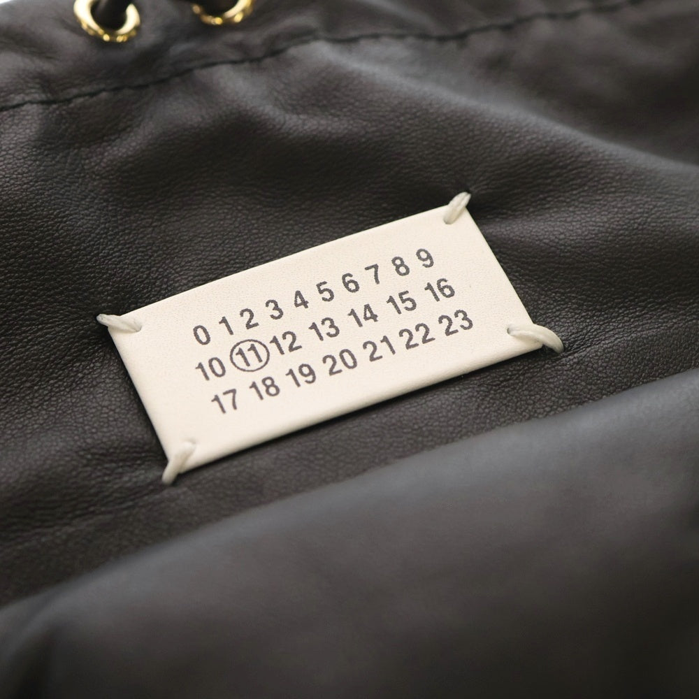 Maison Margiela 11(メゾンマルジェラ11) 20SS GLAM SLAM グラム スラム カレンダータグ バケットバック チェーンショルダーバッグ ブラック S56WG0111