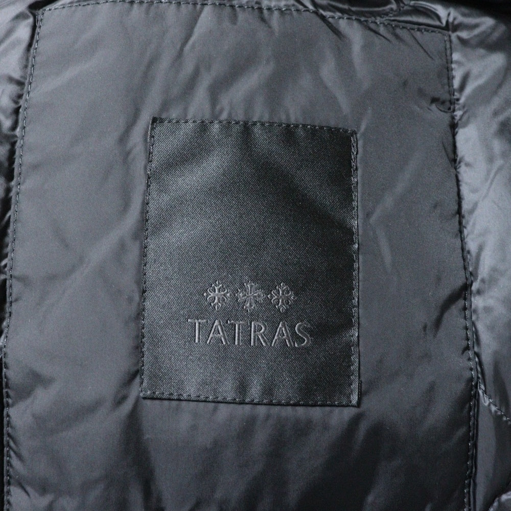 TATRAS(タトラス) 20AW NILO ニロ フーデッド ダウンコート ジャケット ブラック MTK20A4185
