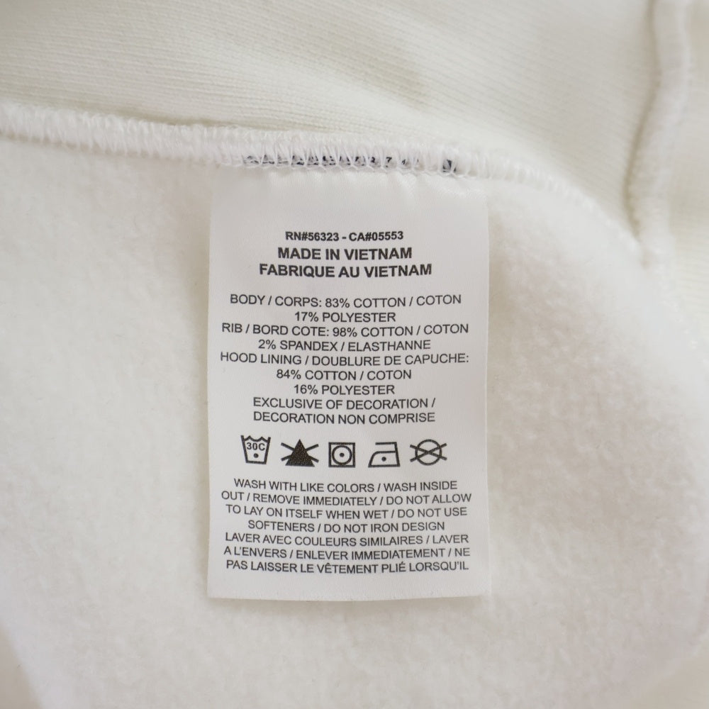 NIKE(ナイキ) 20AW ×KITH FOR NEW YORK KNICKS SWOOSH HOODIE キス ニューヨーク ニックス ボックスロゴ エンブロイダリー フーデットスウェットパーカー CZ1749-100