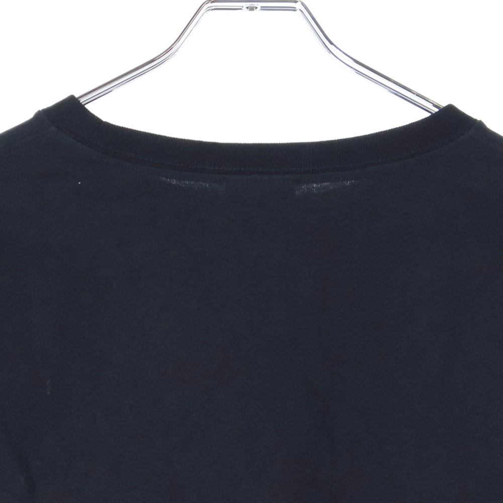 WIND AND SEA(ウィンダンシー) 24AW ×NBA Dallas Mavericks ダラス マーベリックス エヌビーエー ロゴエンブロイダリー ロングスリーブ 長袖Tシャツ ブラック/ブルー WDS-G-NBAB-24-Q3-04