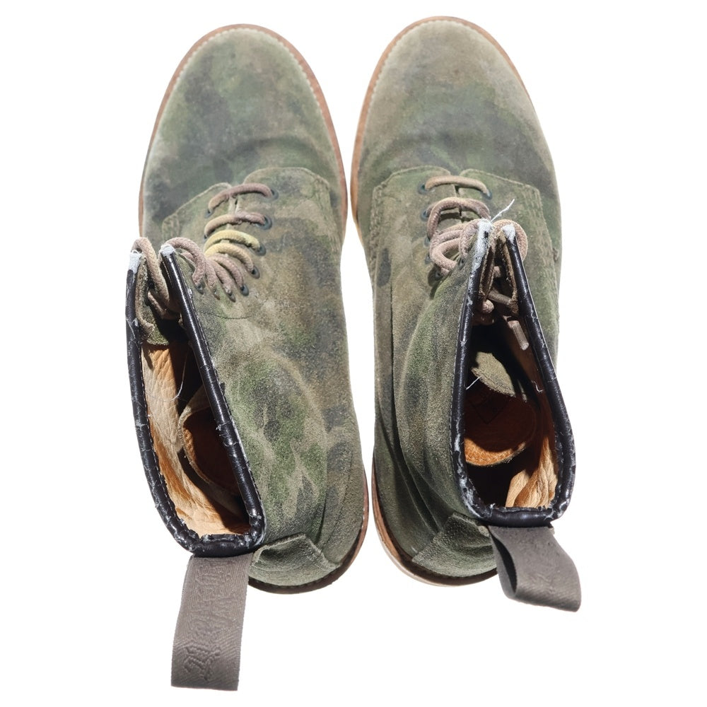 Dr.Martens(ドクターマーチン) 15325 8ホール カモ レースアップブーツ カーキ