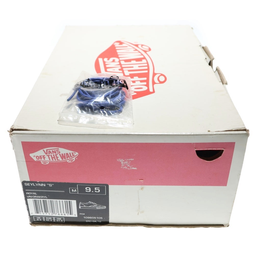 SUPREME(シュプリーム) 14SS ×VANS Seylynn S バンズ セイリーンエス ローカットスニーカー ブルー