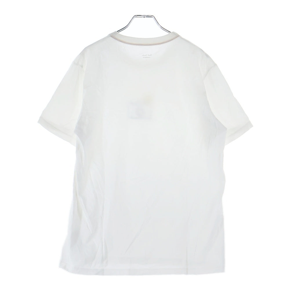 Paul Smith(ポールスミス) フロントプリント 半袖Tシャツ カットソー ホワイト 30-7318
