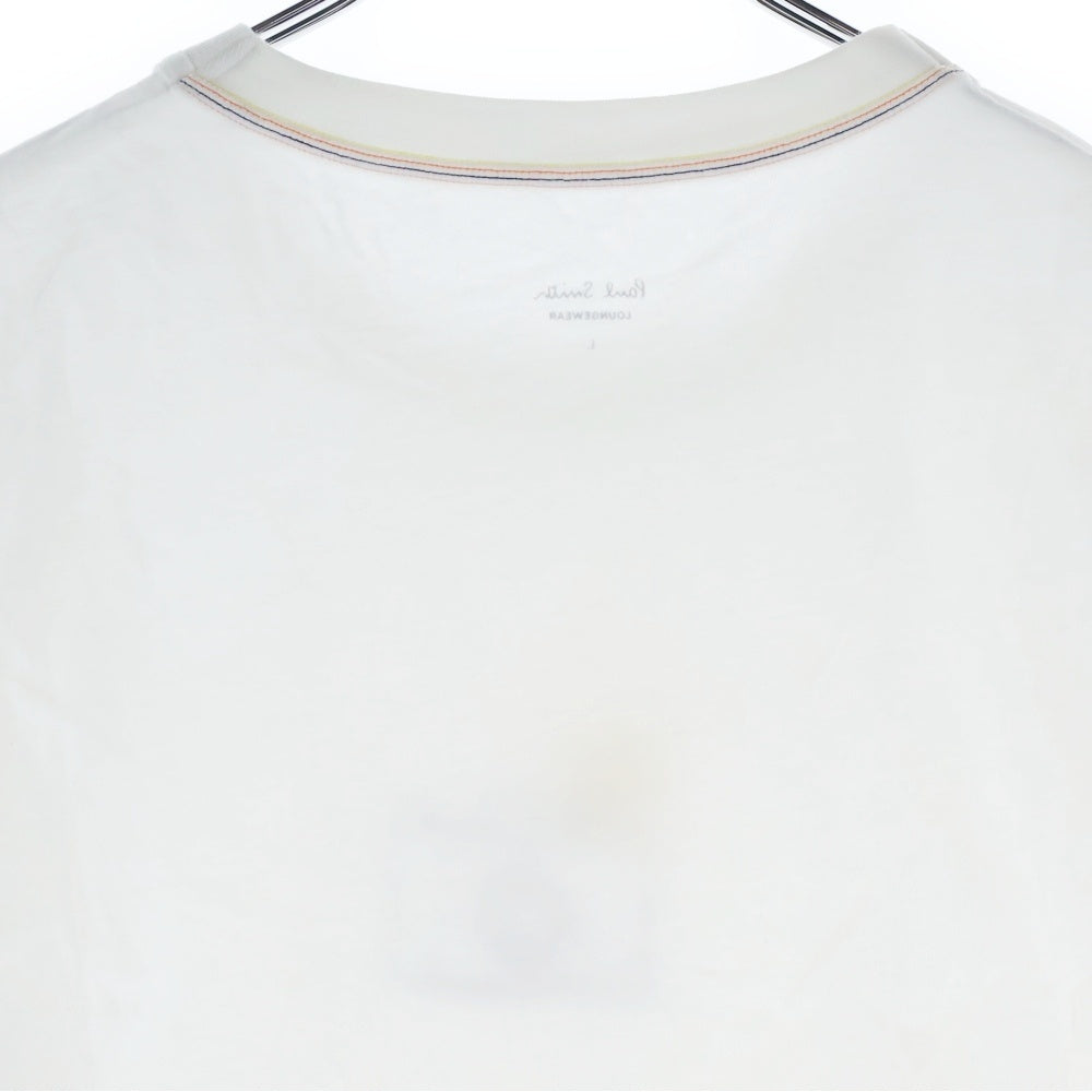 Paul Smith(ポールスミス) フロントプリント 半袖Tシャツ カットソー ホワイト 30-7318