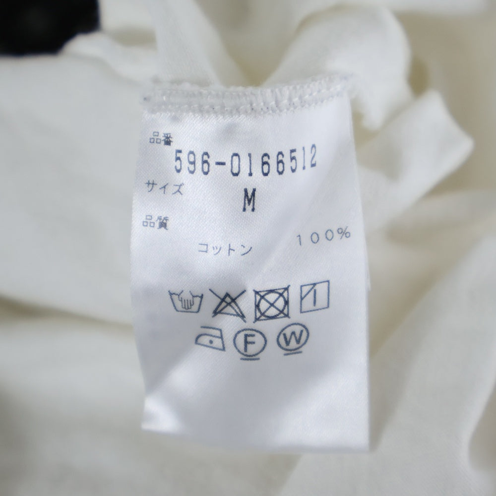 MARGARET HOWELL(マーガレットハウエル) クルーネック 半袖ポケットTシャツ カットソー ホワイト 596-0166512