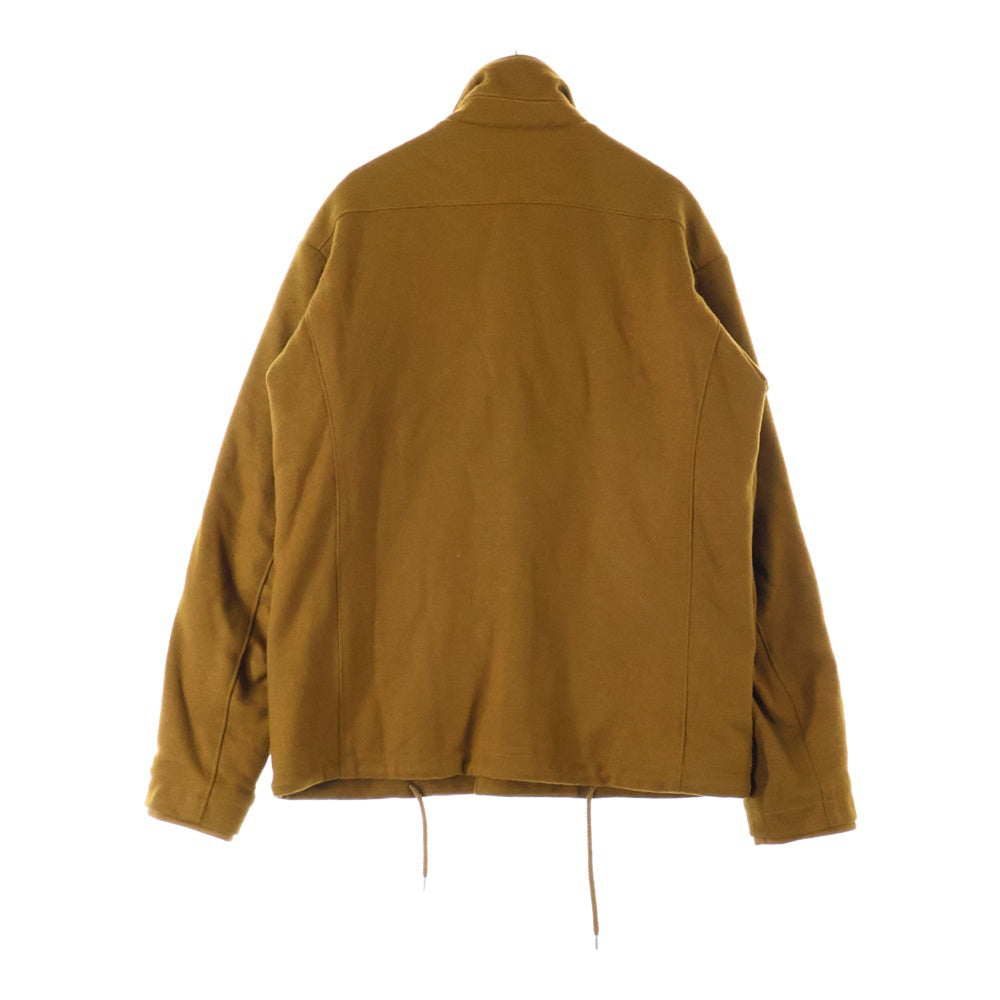 417 by EDIFICE(417バイエディフィス) ウール スナップボタン ジャケット ブラウン 17-011-312-1014-4-0