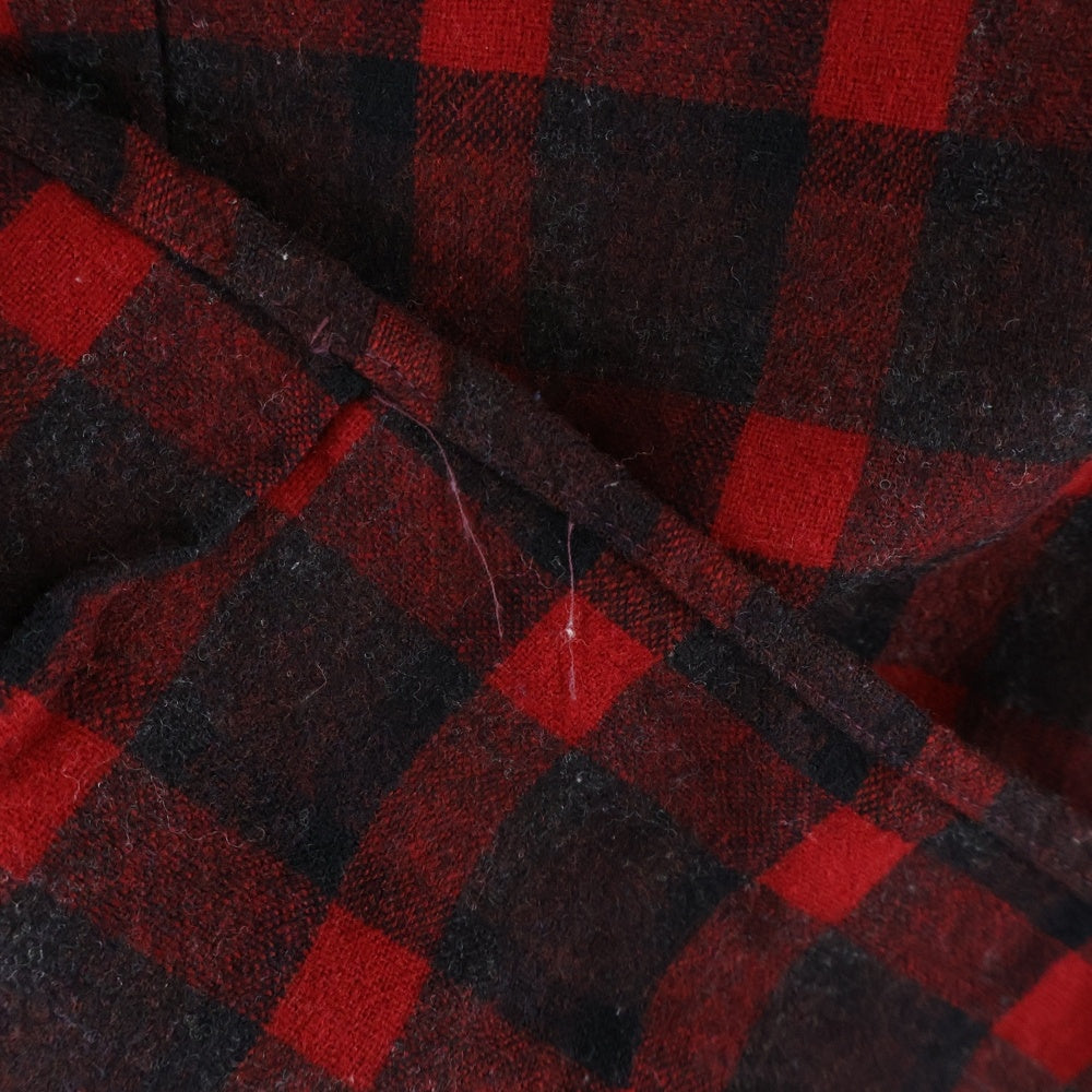 PENDLETON(ペンドルトン) FITTED ウール 長袖チェックシャツ レッド/ブラック