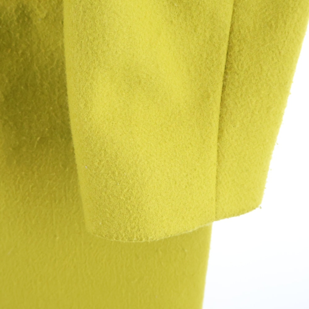 NO BRAND(ノーブランド) Chocol raffine robe ショコラフィネローブ ポリエステル ノーカラーコート イエロー レディース 6A07L0Z0700