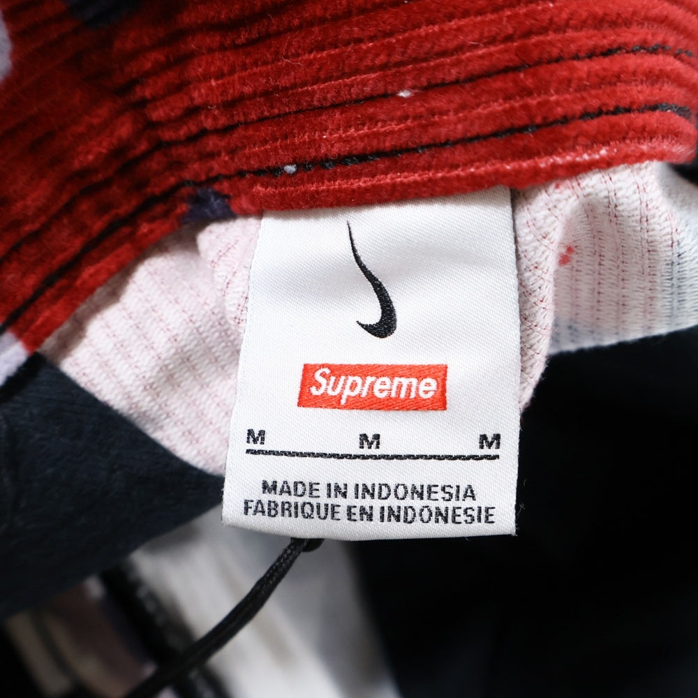SUPREME(シュプリーム) 22SS ×NIKE Arc Corduroy Cargo Pant Red Camo ナイキ アーク コーデュロイ カーゴ パンツ レッド カモ マルチカラー DM1780-689