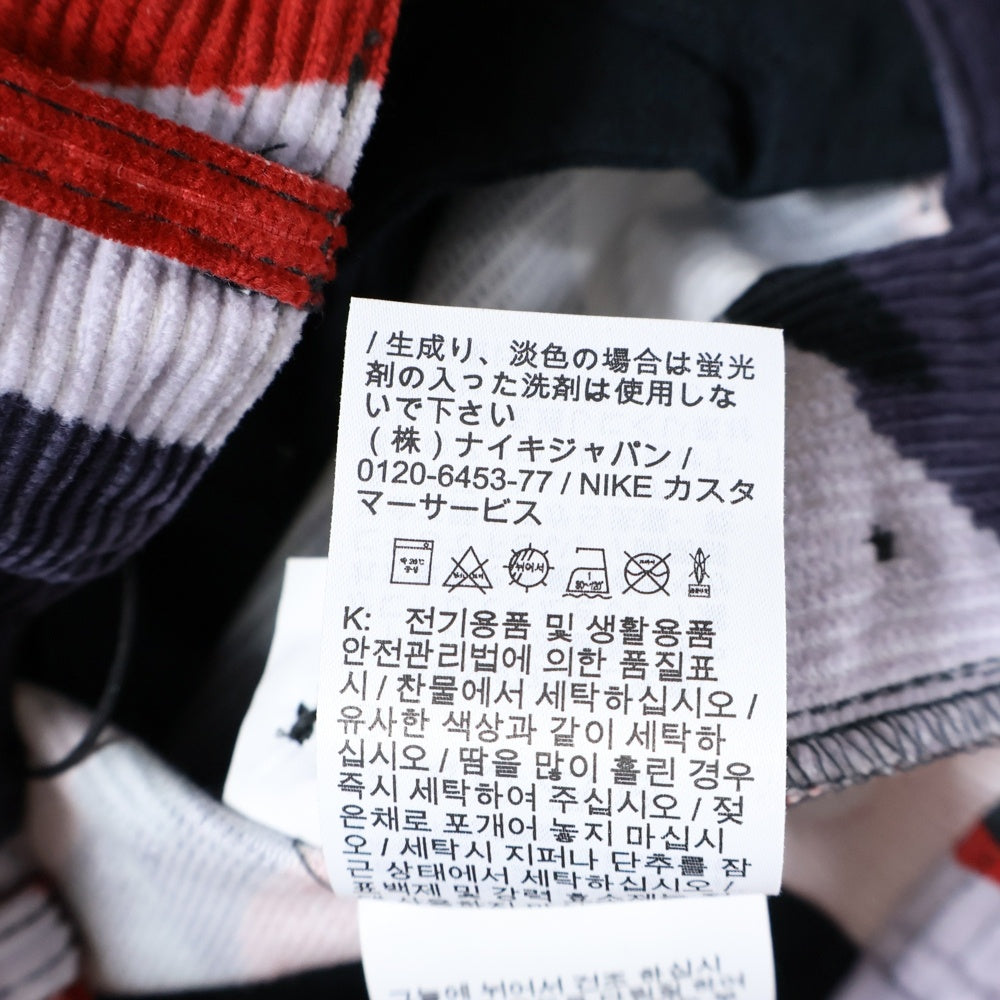SUPREME(シュプリーム) 22SS ×NIKE Arc Corduroy Cargo Pant Red Camo ナイキ アーク コーデュロイ カーゴ パンツ レッド カモ マルチカラー DM1780-689