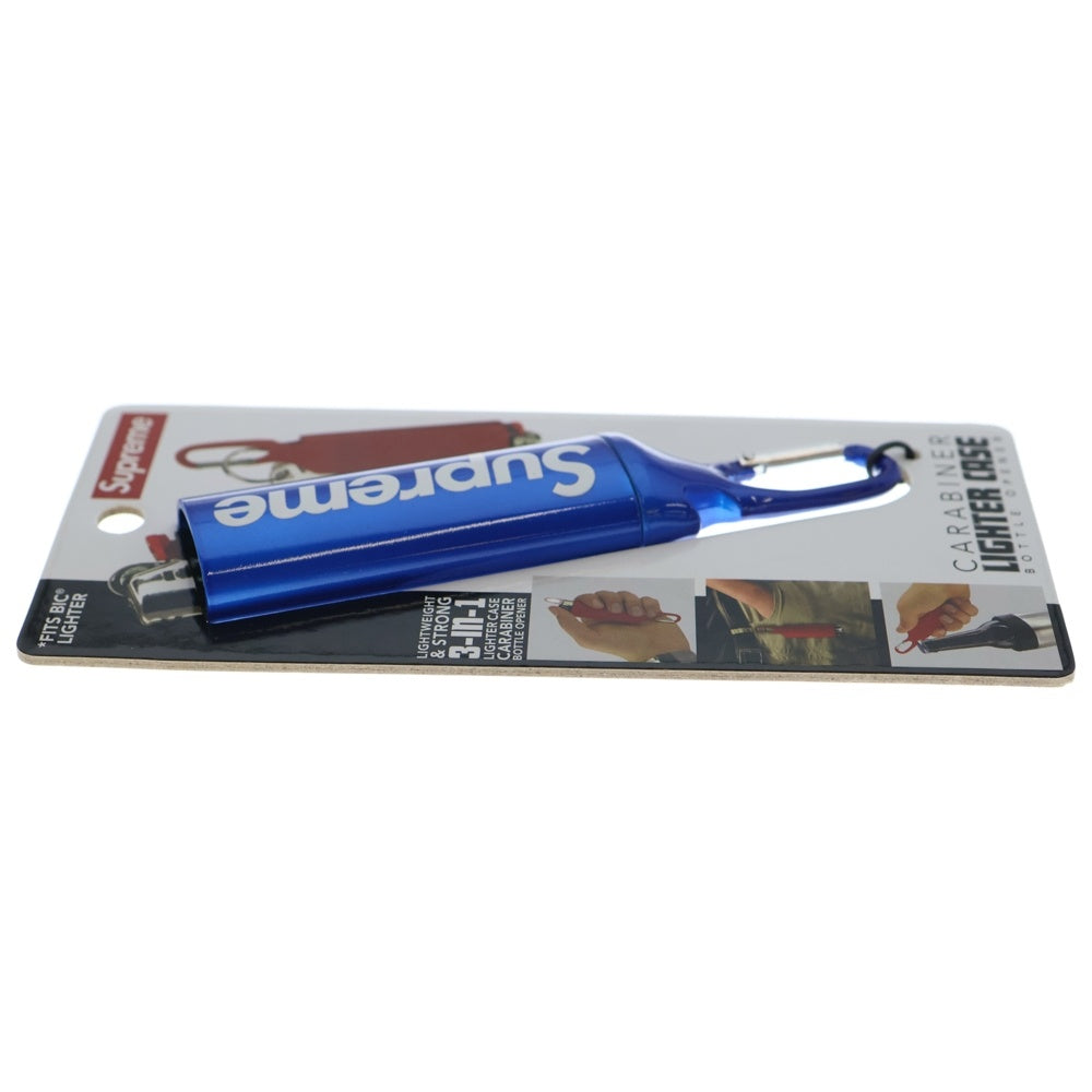 SUPREME(シュプリーム) 22SS Lighter Case Carabiner ライターケース カラビナ ブルー