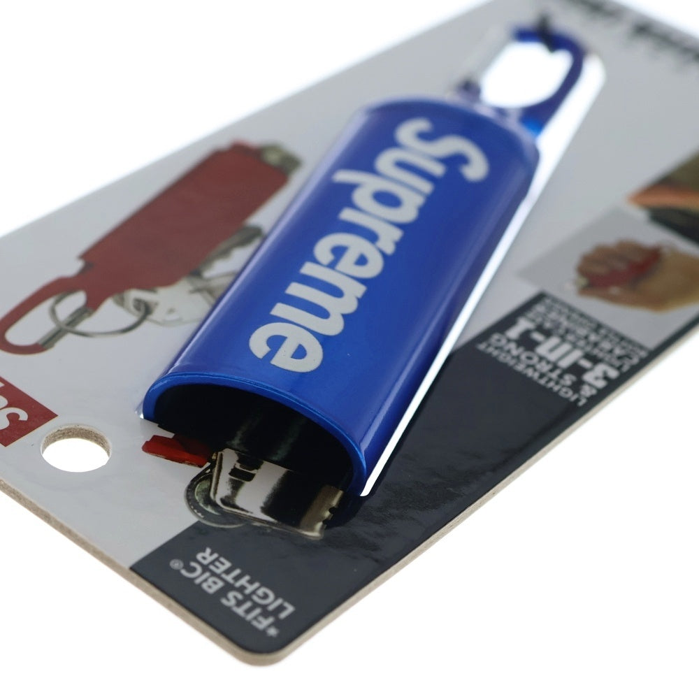 SUPREME(シュプリーム) 22SS Lighter Case Carabiner ライターケース カラビナ ブルー
