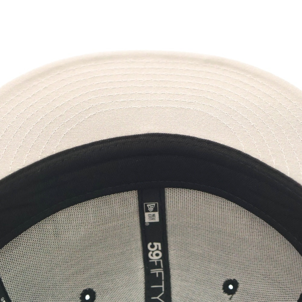 SUPREME(シュプリーム) 24SS ×NEW ERA Sharpie Box Logo ニューエラ シャーピー ボックス ロゴ 6パネル ベースボールキャップ 帽子 ブラック