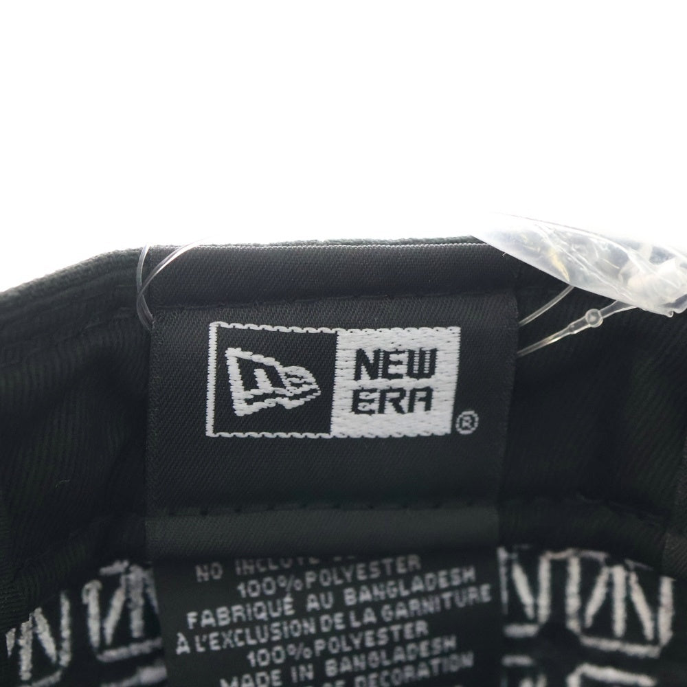SUPREME(シュプリーム) 24SS ×NEW ERA Sharpie Box Logo ニューエラ シャーピー ボックス ロゴ 6パネル ベースボールキャップ 帽子 ブラック