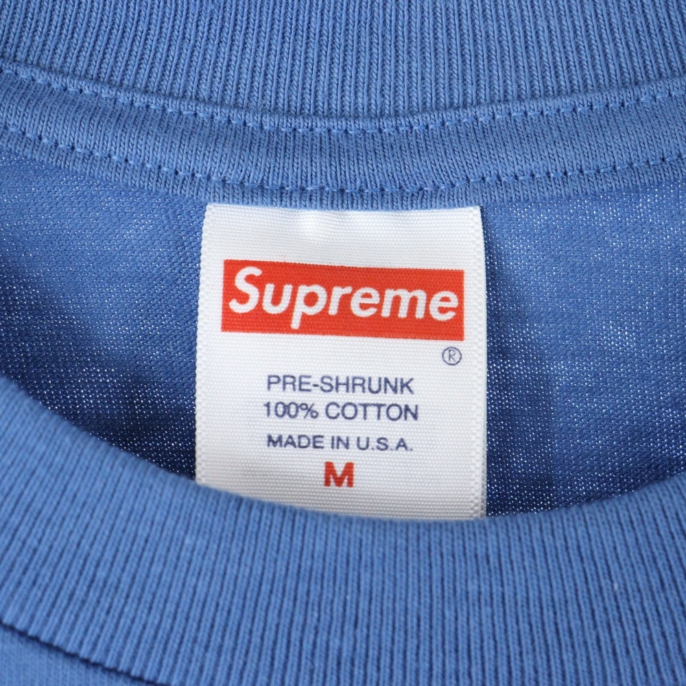 SUPREME(シュプリーム) 23SS Motion Logo Tee モーションロゴ 半袖クルーネックTシャツ カットソー ブルー