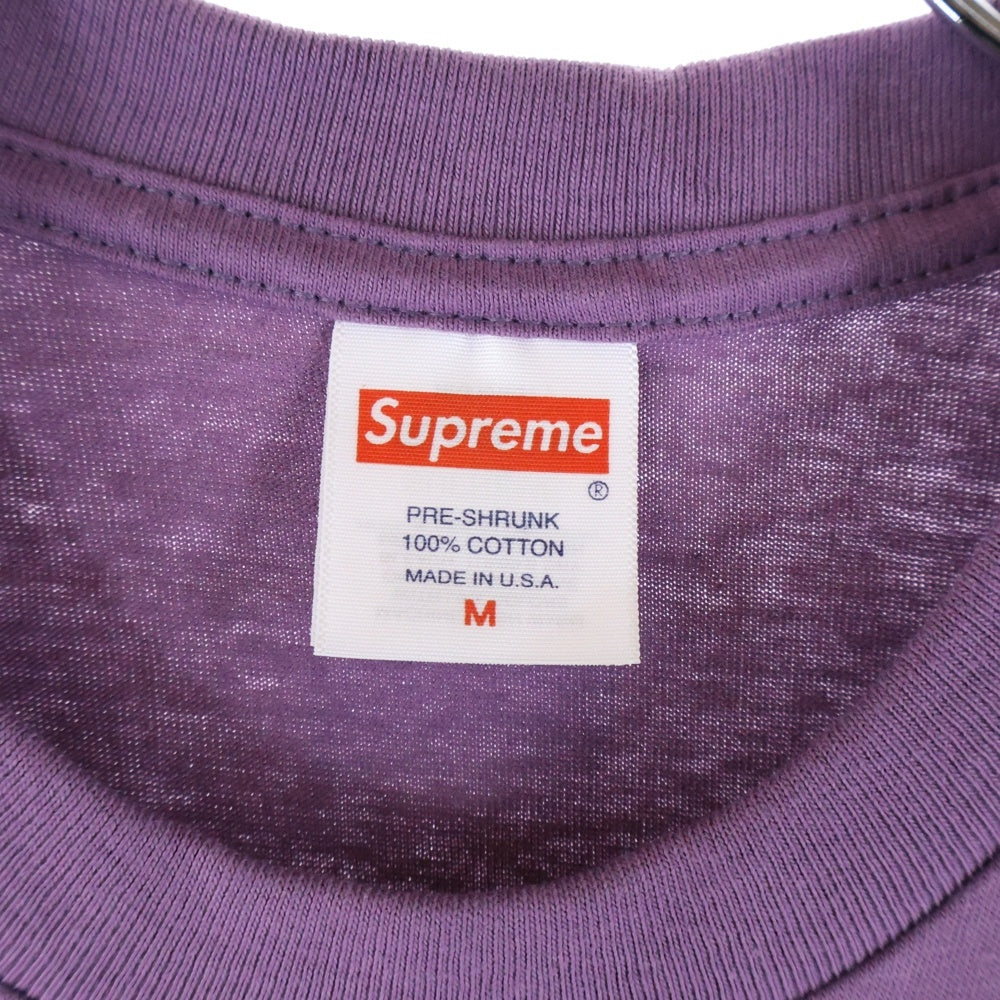 SUPREME(シュプリーム) 23SS Tonal Box Logo Tee トーナル ボックス ロゴ 半袖クルーネックTシャツ カットソー パープル