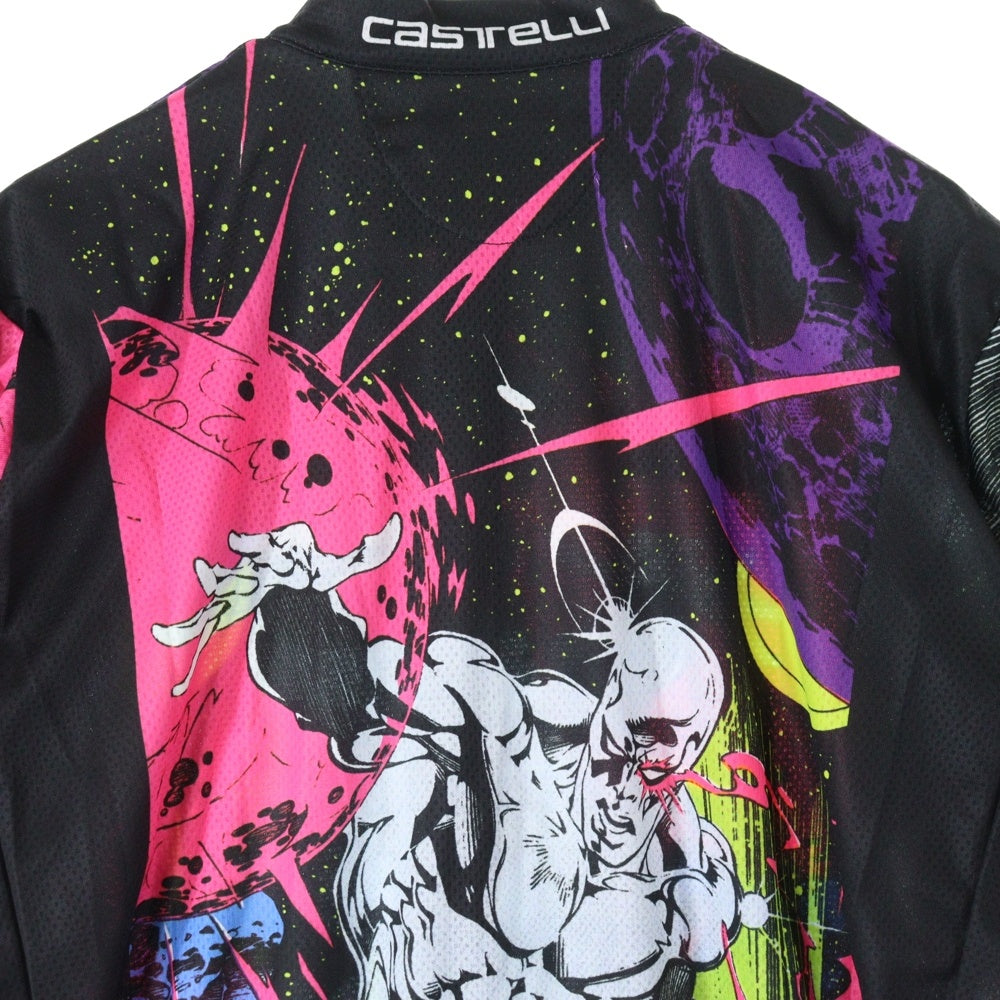 SUPREME(シュプリーム) 22SS ×CASTELLI Silver Surfer Cycling Jersey カステリ シルバー サーファー サイクリング 半袖ジップアップジャージ マルチカラー