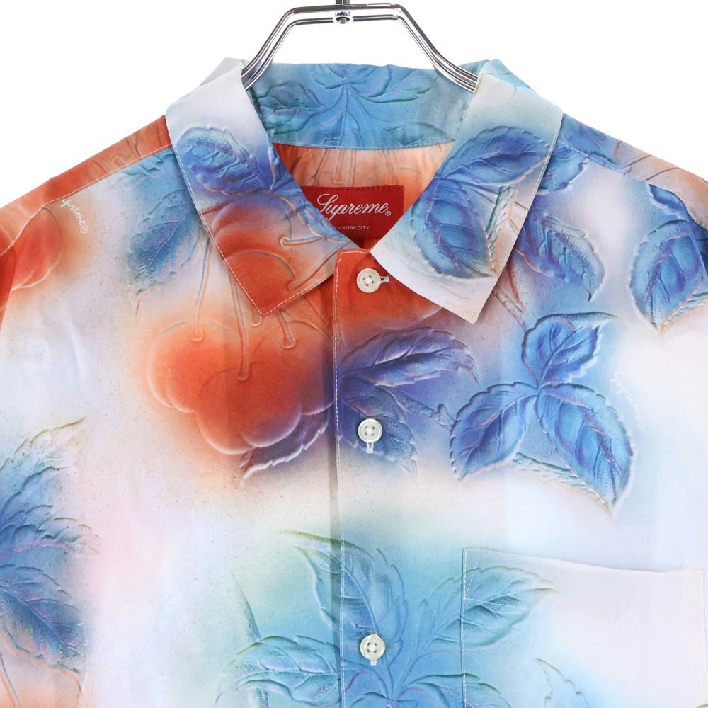 SUPREME(シュプリーム) 23SS Cherries S/S Shirt チェリーズ ショートスリーブ半袖 ボタンダウンシャツ マルチカラー