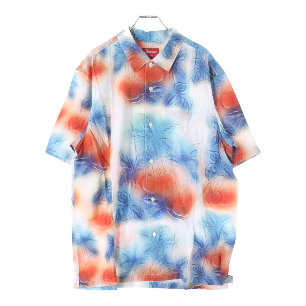 SUPREME(シュプリーム) 23SS Cherries S/S Shirt チェリーズ ショートスリーブ半袖 ボタンダウンシャツ マルチカラー