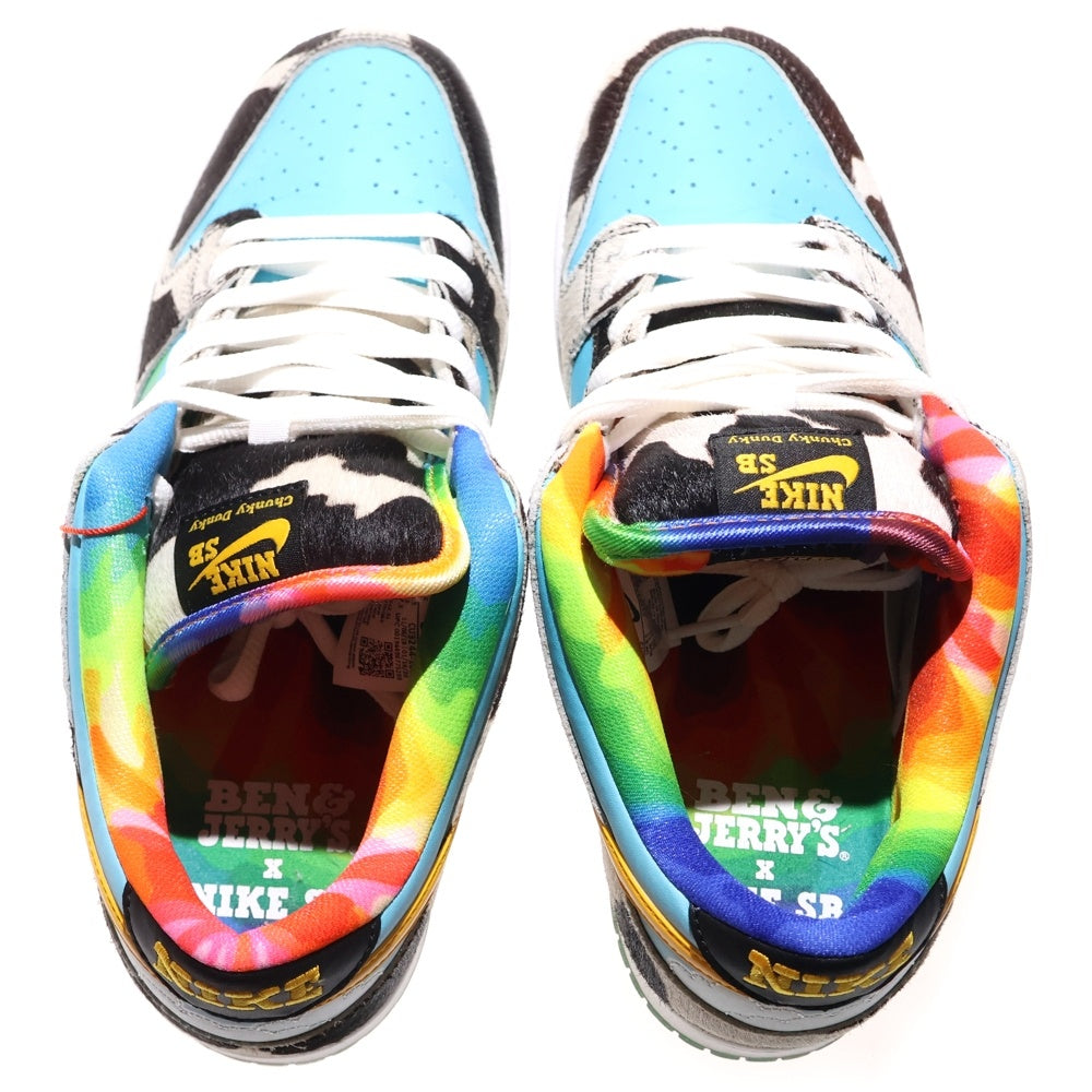 NIKE(ナイキ) DUNK LOW BEN & JERRY'S CHUNKY DUNKY ベン&ジェリー ダンク ローカットスニーカー チャンキーダンキー マルチ US9.5/27.5cm CU3244-100