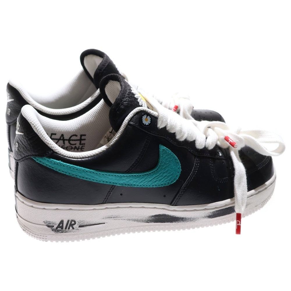 NIKE(ナイキ) ×PEACEMINUSONE AIR FORCE 1 3.0 ピースマイナスワン エアフォース 1 パラノイズ ローカットスニーカー ブラック US9/27cm AQ3692-004