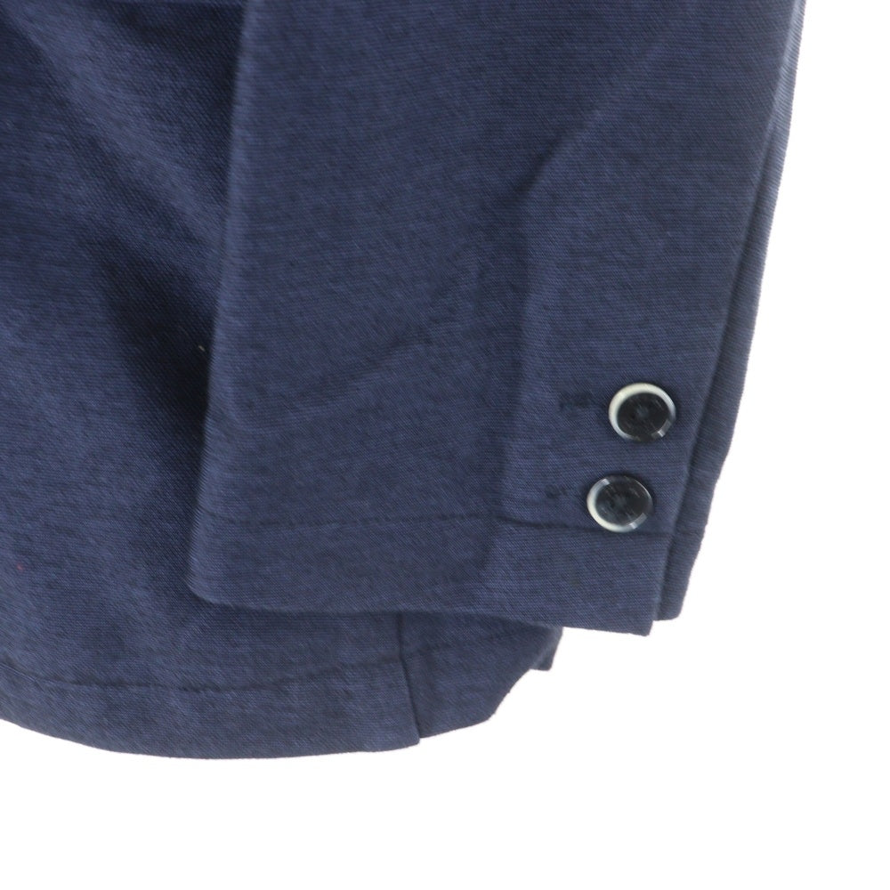 SOLIDO(ソリード) ポリコットン シングルテーラードジャケット ネイビー 16S444