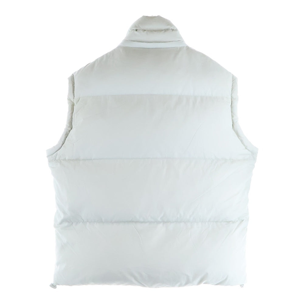 DIESEL(ディーゼル) W-ROLFYS-SL Dロゴパッチ ジップアップ ダウンベスト ライトグレー A10602